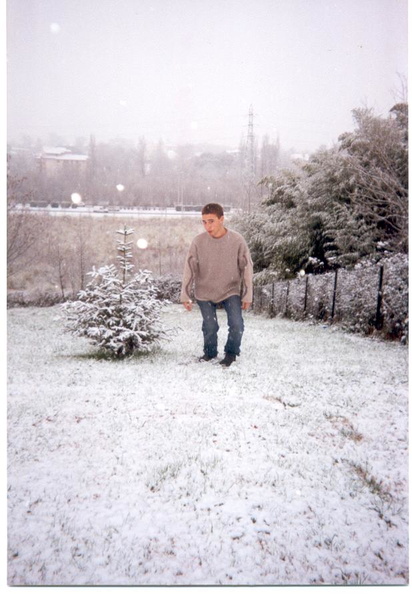 Neige qui tient &amp;agrave; Bayonne (pas si courant que &amp;ccedil;a)