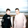 Sebastien et Xarli, cours de sport étudiant (surf), à Saint Jean de Luz.